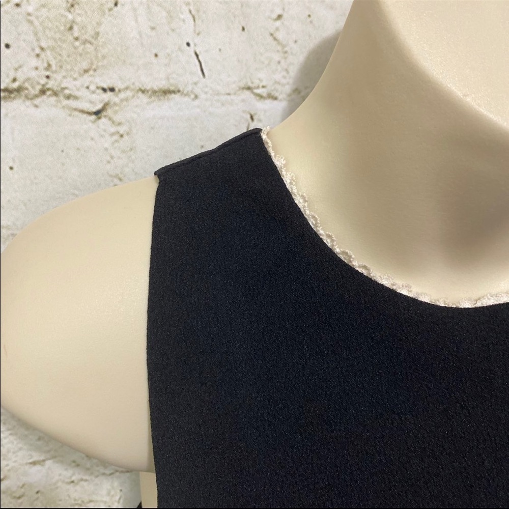 Altar’d State Black Crochet Fit And Flare Dress - Picture 2 of 6